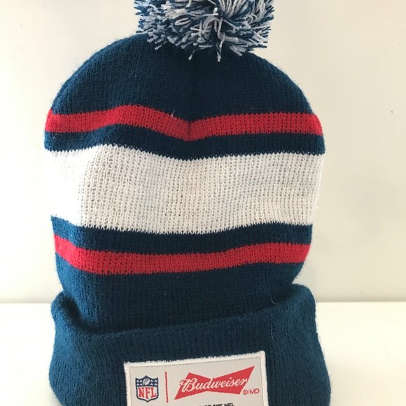 NEW ENGLAND PATRIOTS - BUDWEISER TOQUE - Picture 2 of 2
